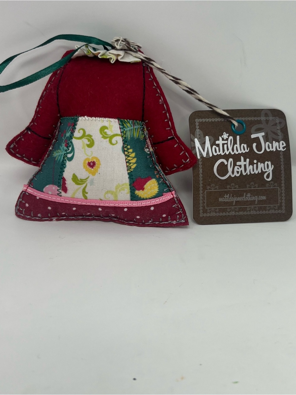 Matilda Jane Holiday Dress Ornament Christmas Matches Happy Holly Daze Dress New